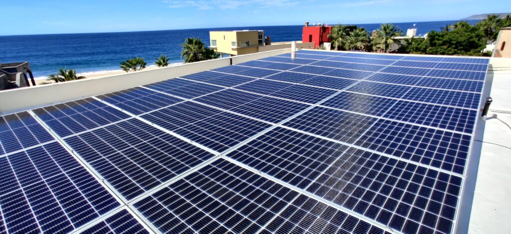 Cabo Green Power Pescadero 30 solar panels